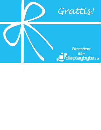 Presentkort från Displaybyte i Jönköping