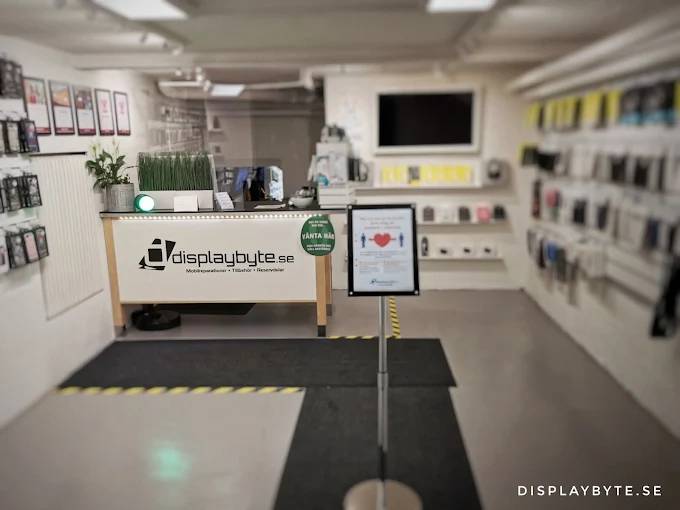 Displaybyte verkstad Jönköping – Barnarpsgatan 94a