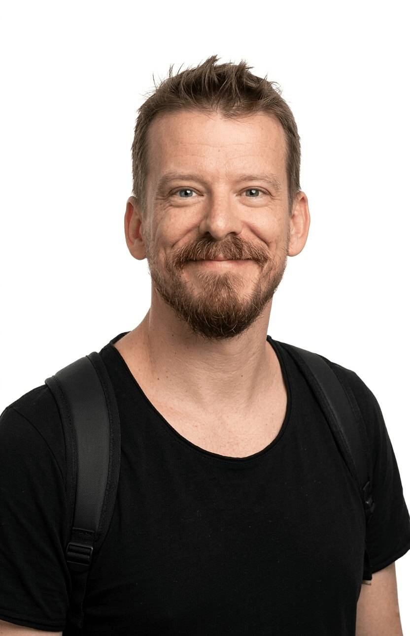 Johan — tekniker Displaybyte